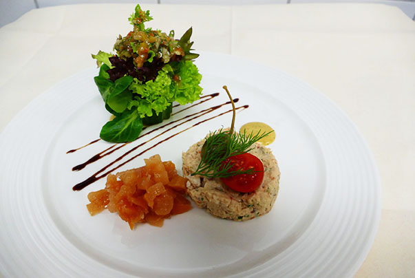 Beef Tatare im Landgasthof Wellenberg in Mettendorf TG